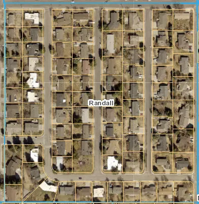 Randall Indian Hills Subdivision in Rexburg
