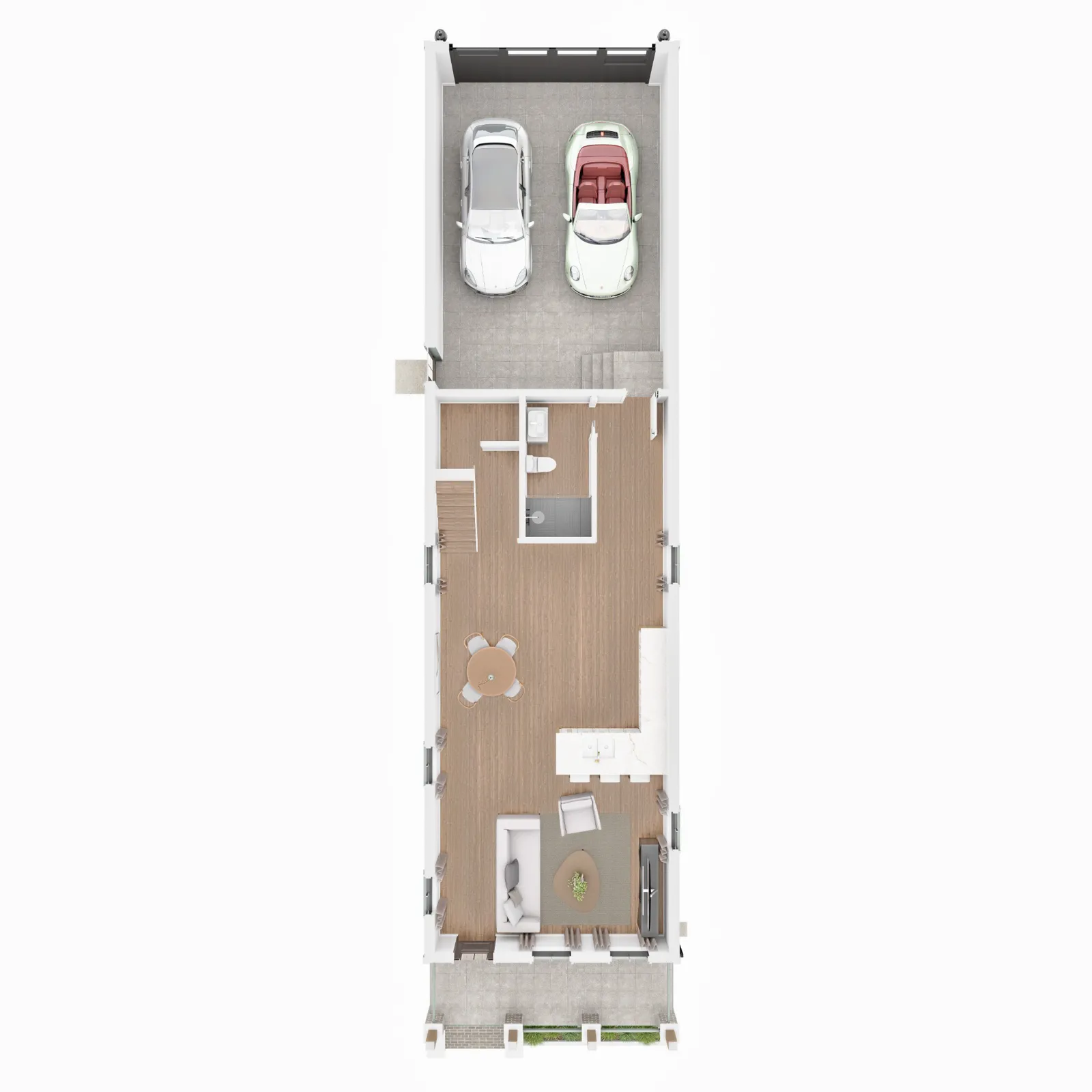 1819 E. 5th Avenue Level 1 - First Floor architectural floor plan