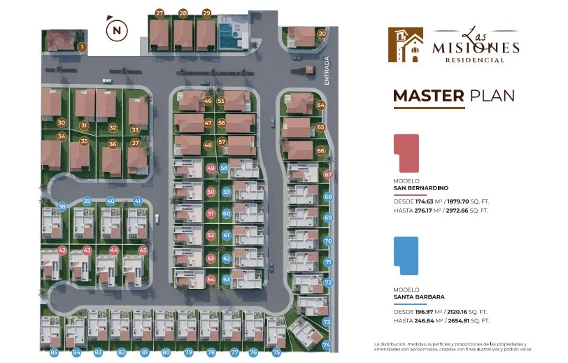 las misiones master plan