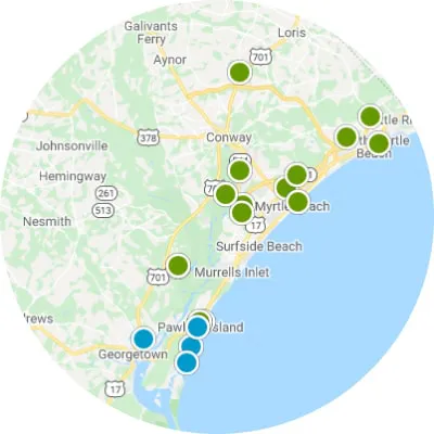 Interactive Map Search