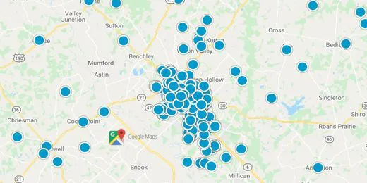 College Station & Bryan Real Estate Map Search
