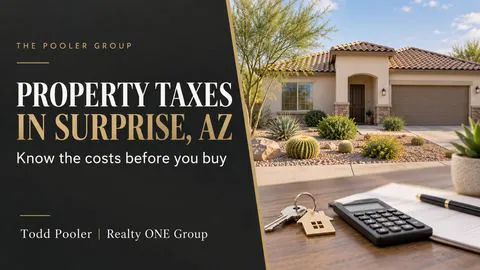 Property Taxes in Surprise, AZ: How to Check the Bill Before You Buy
