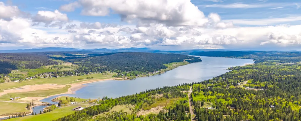 Horse Lake community landscape